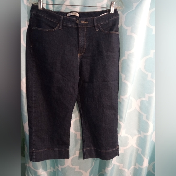Lee Women's Navy Ankle Jeans - Picture 1 of 4